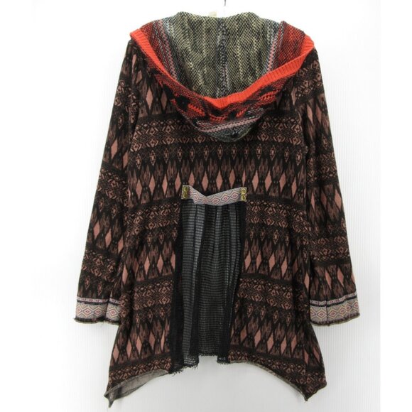 BKE Buckle Sweater Medium Open Cardigan Tunic Tribal Southwestern - Picture 8 of 12